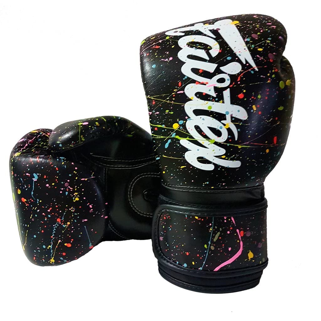 

Перчатки Fairtex Muay Thai BGV1 8 унций черные размер 4/PT чёрный