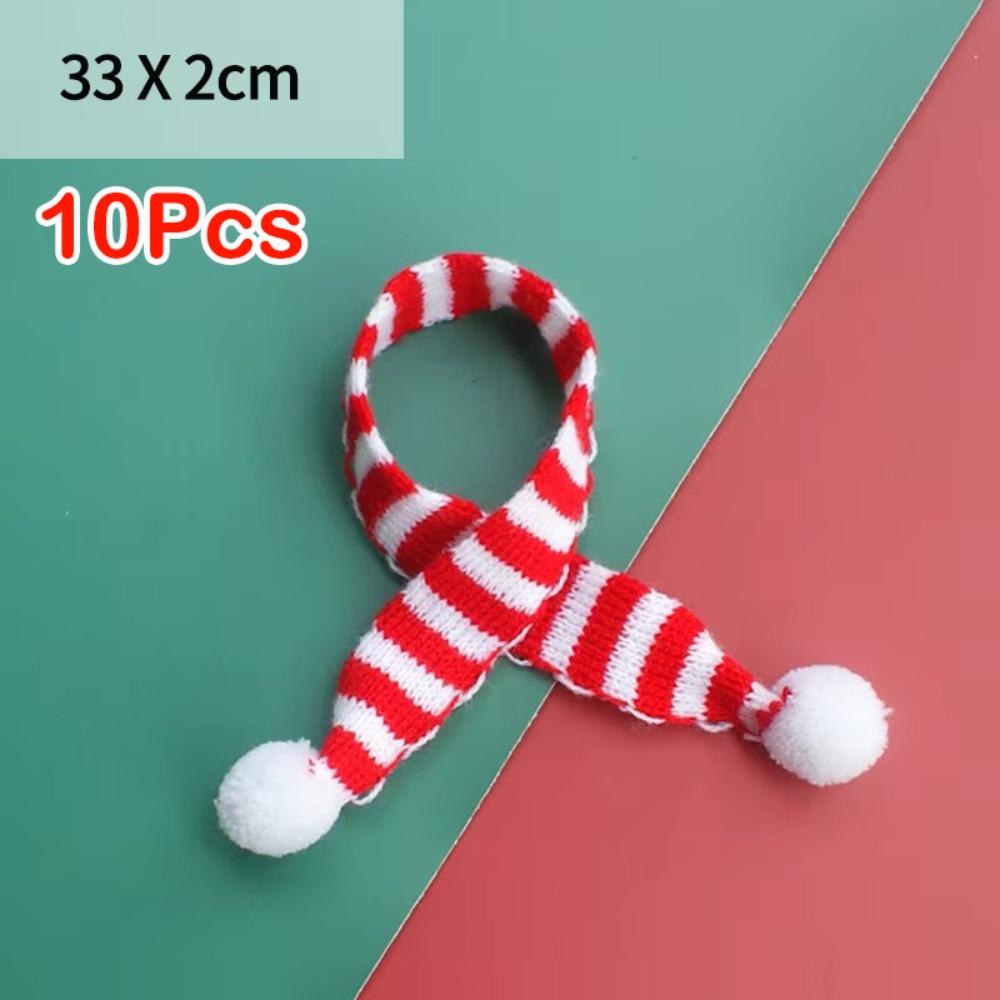 Transparent Gingerbread Bottle Brown Christmas Decoration Candy Juice Coffee Bottle  Child Gift