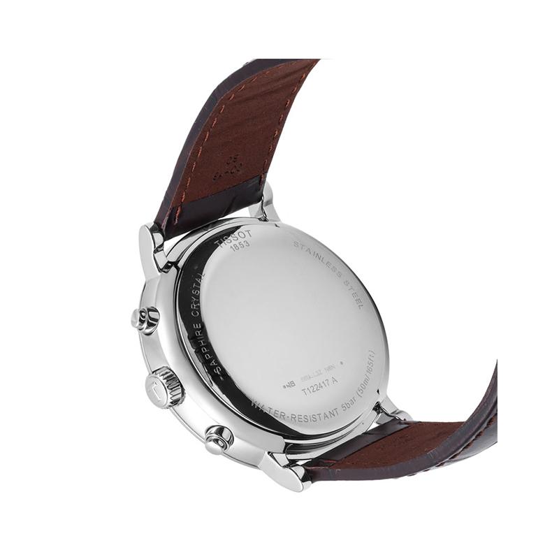 TISSOT Kason Zen I Collection Quartz Movement Men's Watches Watch 41mm White Dial Stainless Steel Case T122.417.16.011.00