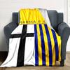 Parma F.C Druck Flanelldecke Hohe Qualität Warm Gemütlich Decke für Alle Jahreszeiten Perfekt für Geschenke Heimdekoration