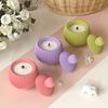 Creative Silicone Mold Striped Pattern Storage Box Moulds Plant Pots Molds Silicone Texture for Crafting Enthusiasts