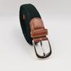 Men and Women Pin Buckle Canvas Belts, Thin Elastic Elastic Belts, Young Students Knitted Canvas Belts