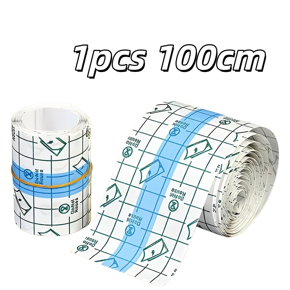 1/2pcs Roll of Transparent Self-Adhesive Wrap Tape – Anti-Friction Band for Fingers & Toes, Protection