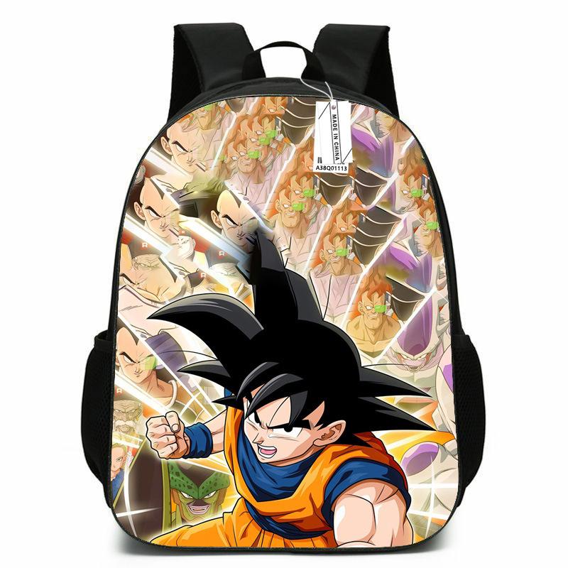 Anime Peripheral Dragon Ball Backpack Dragonball Student School Bag Wukong Polyester Backpack Backpack
