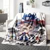 TRANSFORMERS Print Flannel Blanket High Quality Warm Comfortable Cover for All Seasons Perfect for Gifts Home Decor