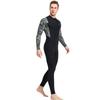 Men's Quick-Dry Lycra Wetsuit: Long Sleeve, Full Length, Sun Protection for Diving and Surfing