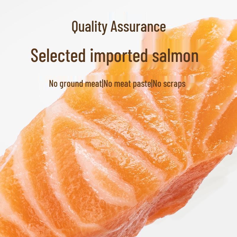 Kate's Salmon Cubes: Freeze-Dried Pet Snacks for Dogs & Cats - Enhance Coat & Cheeks