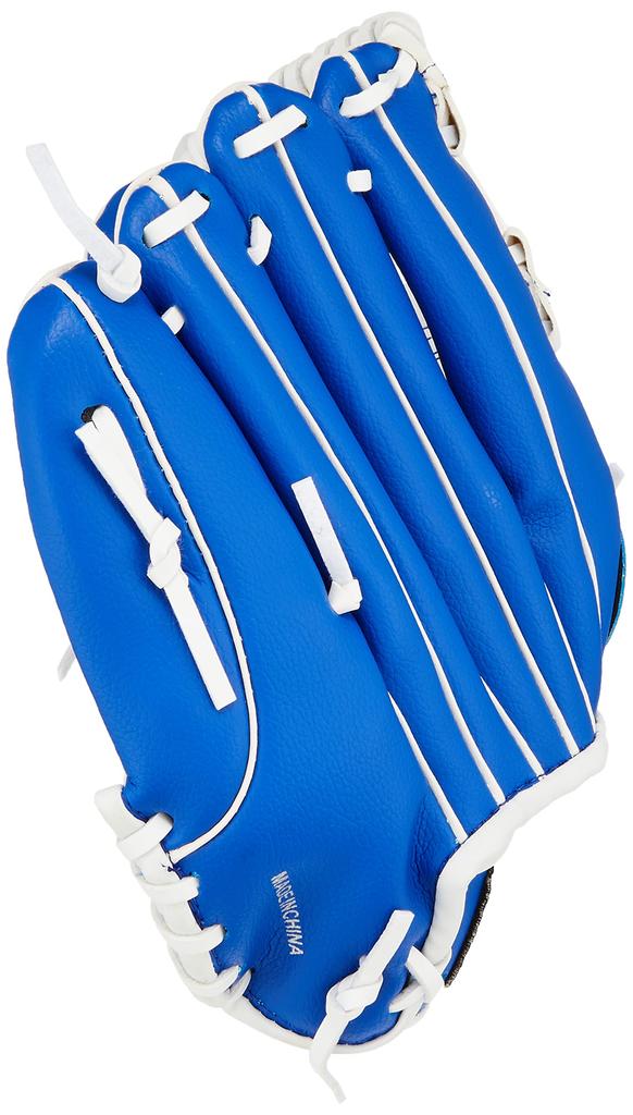 LEZAX Youth to Upper Elementary Soft Baseball GUTS Throw Blue (Lezax) (Middle School) Glove, LEAGUE, Right-Handed (Left-Handed), 10.5 Inch, GLBM-5763,
