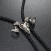 Bolo Tie for Men Teens Cowboy Western Cowgirl Alloy Sweater Shirt Decors Necktie