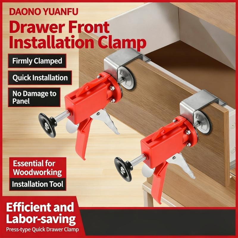 Heavy Type Clamps Ensuring Firmly Grip On Drawer Panels Preventing Slippage For Long Lasting Stability