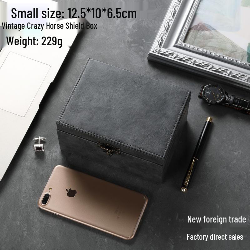 RFID Anti-Radiation Car Key Signal Shielding Case - Mobile Phone Signal Blocker Box 12.5x10x6.5 cm