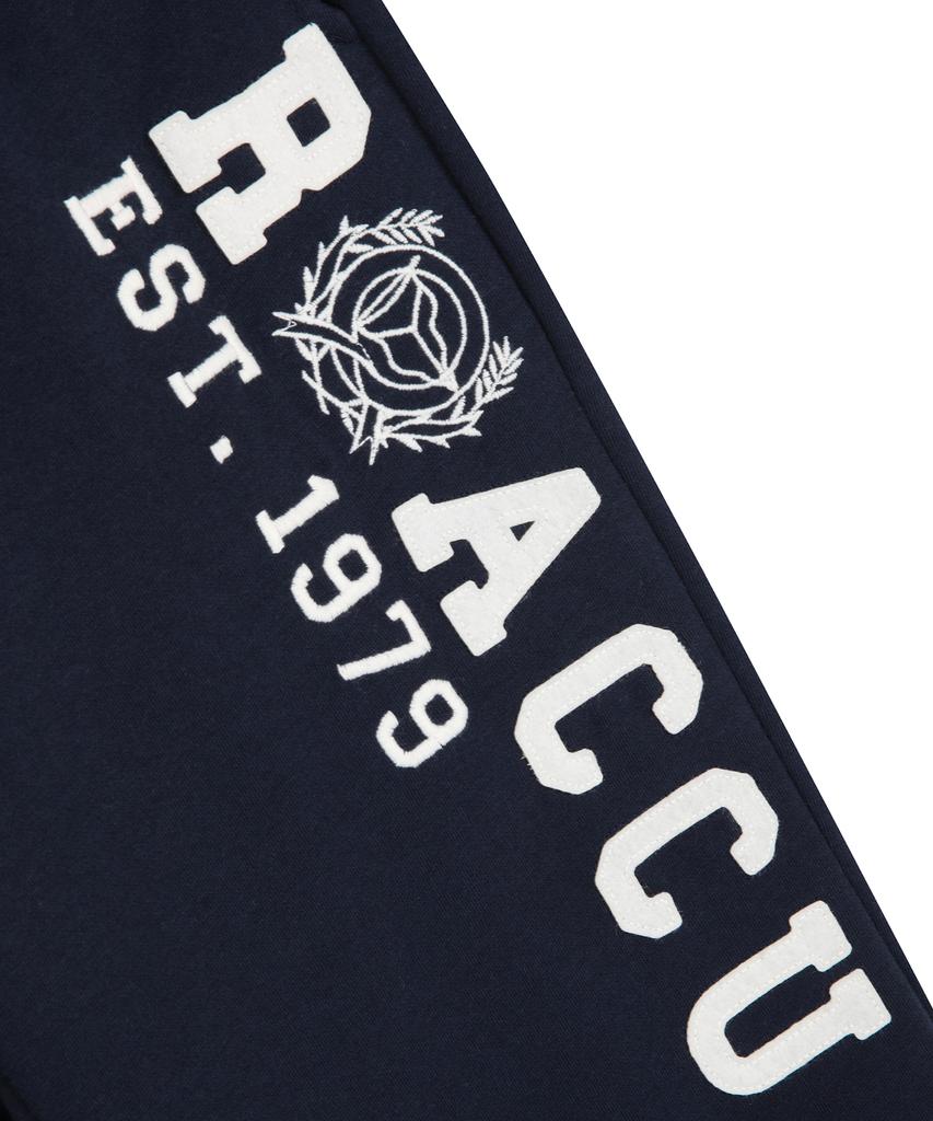 TAKEASY Women'S Applique Wide Pants (Navy)