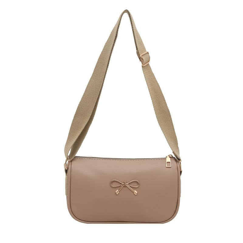 Textured Fashionable Casual Bag Women's New Autumn Portable Versatile Small Square Bag Niche Underarm Bag