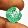 Emerald AAA+ GREEN Square Cushion Cut 14.05 Ct NATURAL Certified Loose Gemstone