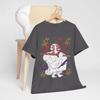 2026 Summer Demon Slayer Anime Kokushibo Printed Loose Shortsleeved Pure Cotton Childrens Tshirt Unisex Casual Loose Y2k