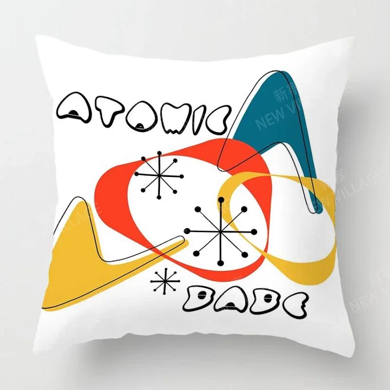 Nordic Fall Home Decor Autumn Throw Pillow Case Sofa Cushion Cover Modern 45x45cm 45*45 50x50 60x60cm 40*40 40x40 Geometry 60*60
