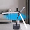 Fly Fan for Tables with Holographic Blades Food Spinning Fan Keep Flies Away Flexible Fly  Fan for Picnic Kitchen Party