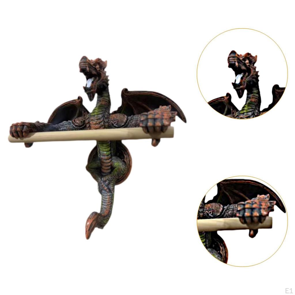 Dinosaurierförmiger Toilettenpapierhalter, Ablage, Wasserdichter Drachen-Papierhandtuchhalter