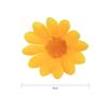 Gänseblümchen-Blütenköpfe 11 Farben Künstliche Gerbera-Gänseblümchen Stoffblumen Hochzeitsfeier Dekoration Bastelblumenköpfe