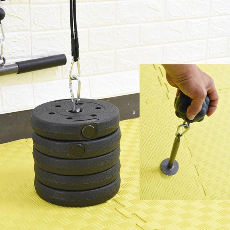 Weight Plate Loading Pin Dumbbell Rack Serving Tray Workout Fitness Equipment for Cable Pulley System Easy To Use