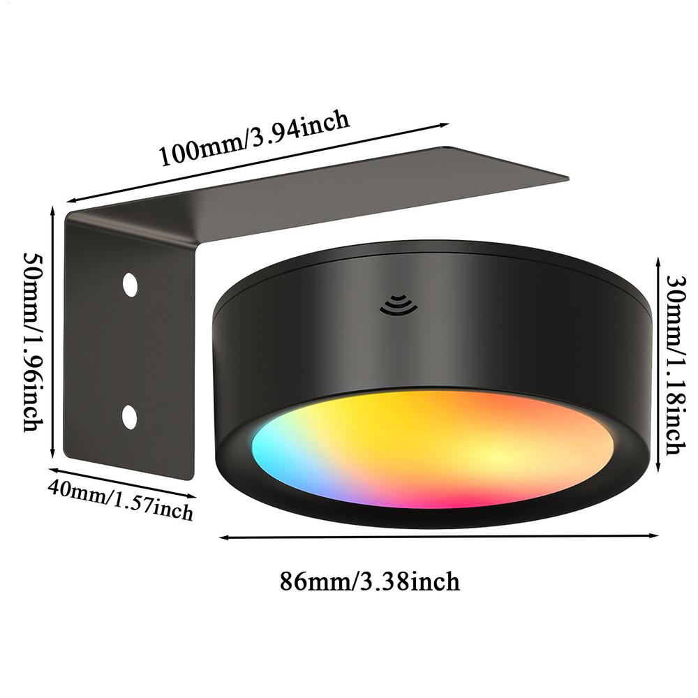 Picture Lights Magnetic LED Painting Light With Remote Control Battery Operated LED Accent Lamp For Corridor Stairs Pictures