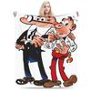 Coperta Calda per Adulti da Campeggio Mort & Phil Mortadelo y Filemón Plaid Coperta in Flanella per Divano Copridivano alla Moda
