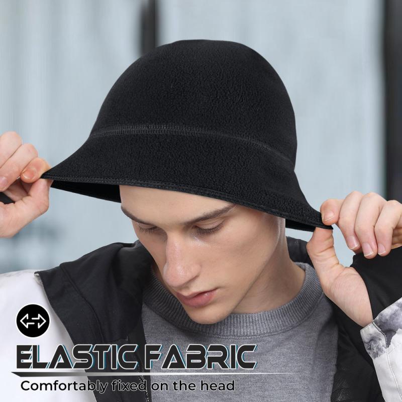 Pălării de iarnă termice din fleece pentru alergare, capace pentru urechi încălzitoare, capace pentru sporturi, schi, snowboard, drumeții, ciclism, schi, windproof, moale, capac pentru bărbați și femei