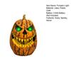 Halloweenská dýňová světelná dekorace Otevřená ústa Roztažitelná Strašidelná dýňová lucerna se zářícíma očima pro verandu terasu Vnitřní Venkovní dekor