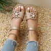 Freizeitschuhe, Sommerschuhe für Damen, Sandalen, Rutschfeste Schuhe, Atmungsaktiv und Leicht, Verschleißfeste Hausschuhe