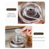 Transparent Fresh Keeper Bin Jar Coffee Bean Sealed Grain Tank Food Storage Container  Kitchen