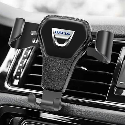 Samochodowy Grawitacyjny Uchwyt na Telefon do Kratki Wentylacyjnej Akcesoria Wnętrza Samochodu Dla Dacia Duster Logan Sandero Jogger Spring Stepway Dokker Lodgy MCV