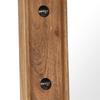 Mirror Made of Solid Acacia Wood 50x50 cm