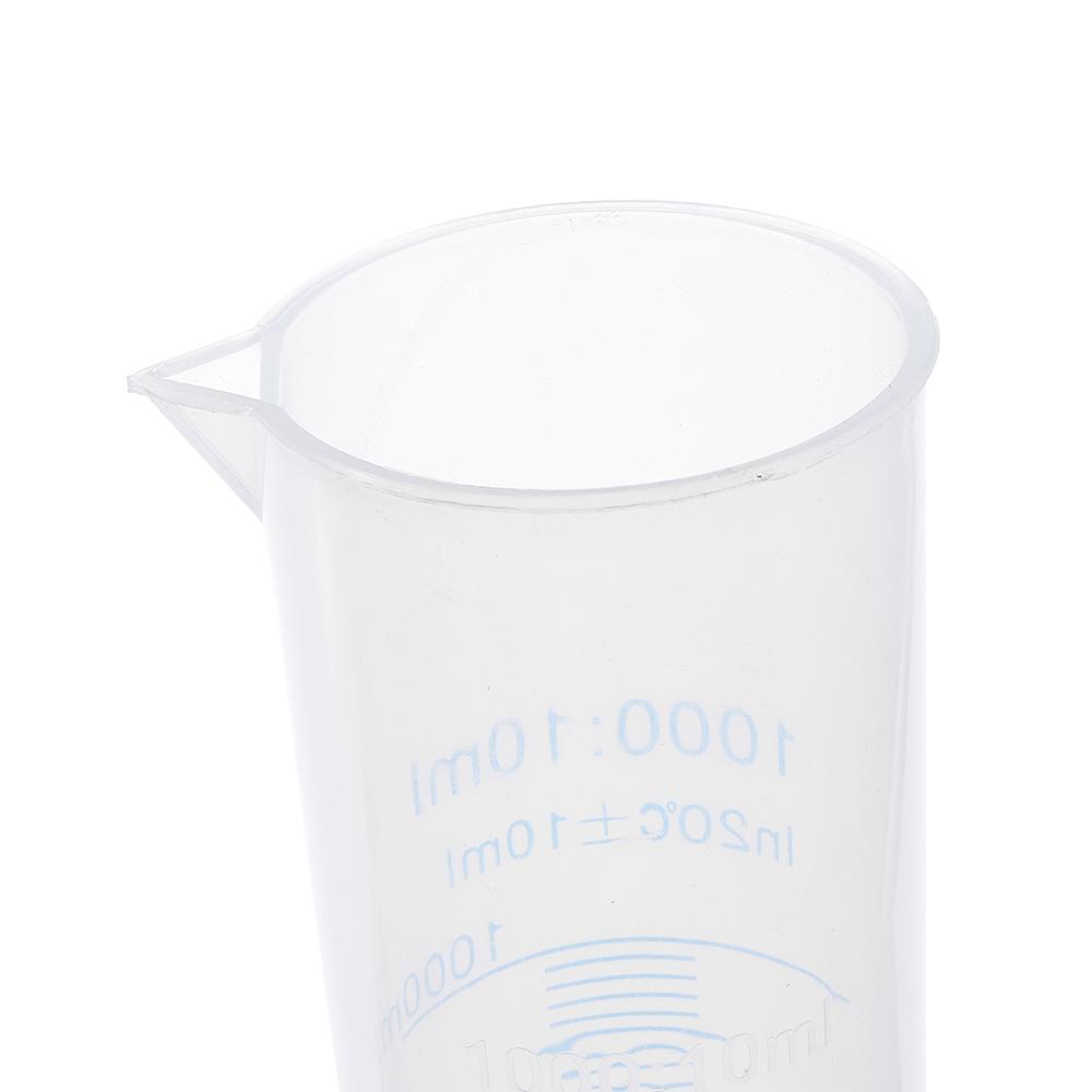 Polypropylenový plast 1000 ml odměrný válec Vědecký odměrný válec Laboratorní potřeby