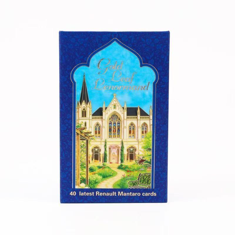 Carte Oracolo Lenormand Rana George 40 Pezzi Carte Impermeabili in PET per Divinazione & Lettura del Futuro - Mazzo Lussuoso e Durevole