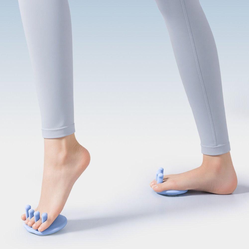 2Pcs Anti-slip Thumb Valgus Corrector Bone Corrective Leg Sculpting Arch Trainer  O-shaped Leg