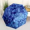 1pc Floral Pattern Automatic Open/Close Umbrella with One Touch Button,, Windproof Design   Lightweight Portable Umbrella for Women & Men6120