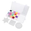 20 Colors Bead Fuse Kit 2.6mm Educational Mixed Colors DIY Bead Fuse Art Craft Toy for Children