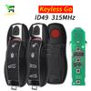 IVQR6 Liberty ID49 Chip 315MHz Smart Car Remote Key DIY Parts For Macan Panamera Cayenne Proximity Keyless Entry Key Card