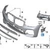 BMW X3 G08 Front Bumper Air Duct (51118065149/51118065150)