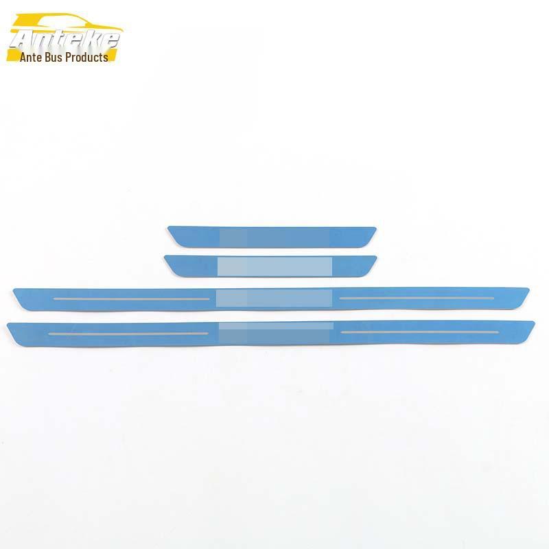 

Stainless Steel Sill Strips & Bumper Pedal Stickers for Qin PLUS EV 2021