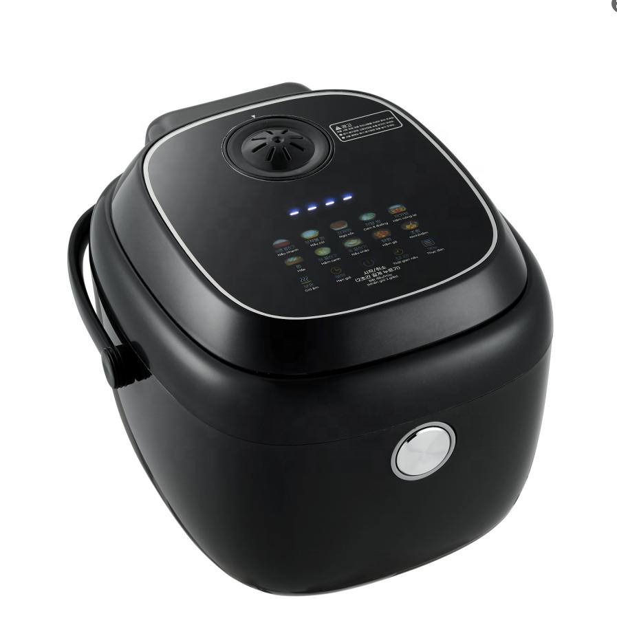 Multi-Functional Smart Cooker Kitchen Appliance Rice Cooker Stainless Steel Low-sugar Basket 3L 220V Electric Rice Cooker чёрный