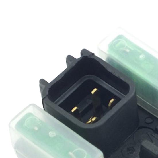 Starter Solenoid Relay High Performance Rust-proof Black Motorbike Starter Relay Switch
