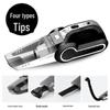 Multifunctional Four-in-One Portable Car Vacuum Cleaner: High-Power Air Pump & Handheld Tool