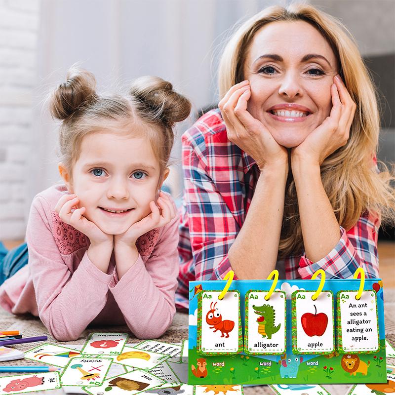 Sentence Building Flip Chart, Sentence Making Training Based On Pictures, Sentence Builder Game