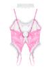 Women Sexy Maid Outfit Bunny Costume Anime Cosplay Suit Teddy Bodysuit Dress Up Party Lingerie Nightwear Pole Dance Show Kawaii