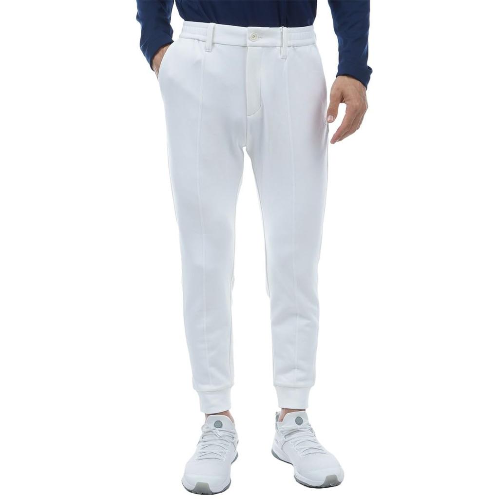 PING Apparel Men's Jogger Pants (All-Way Stretch, Moisture-Wicking, Heat-Generating) for Golf, Size 621-3231001, White, Size LL