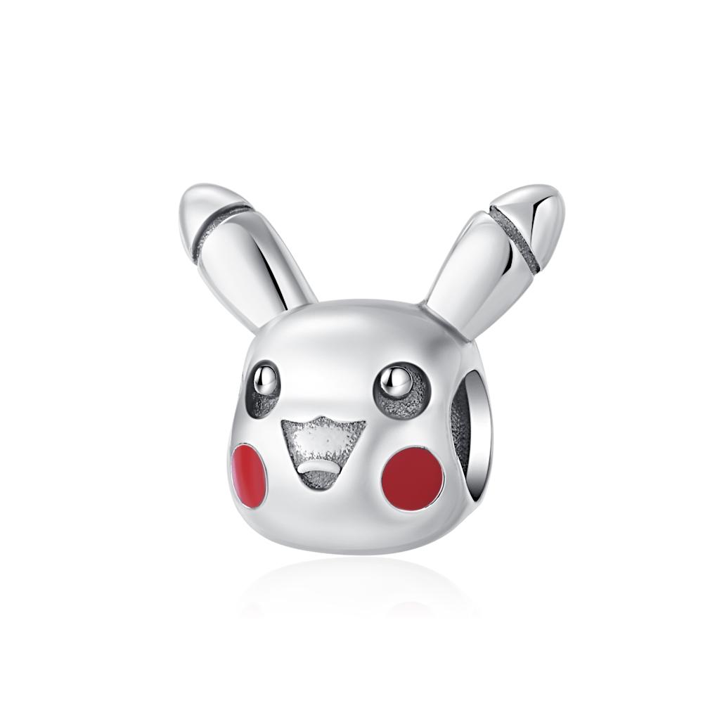 Pokemon Pikachu Pica Picacopper Perles DIY Breloque Compatible Bracelet Original Bracelets Collier Pendentif Femme Bijoux