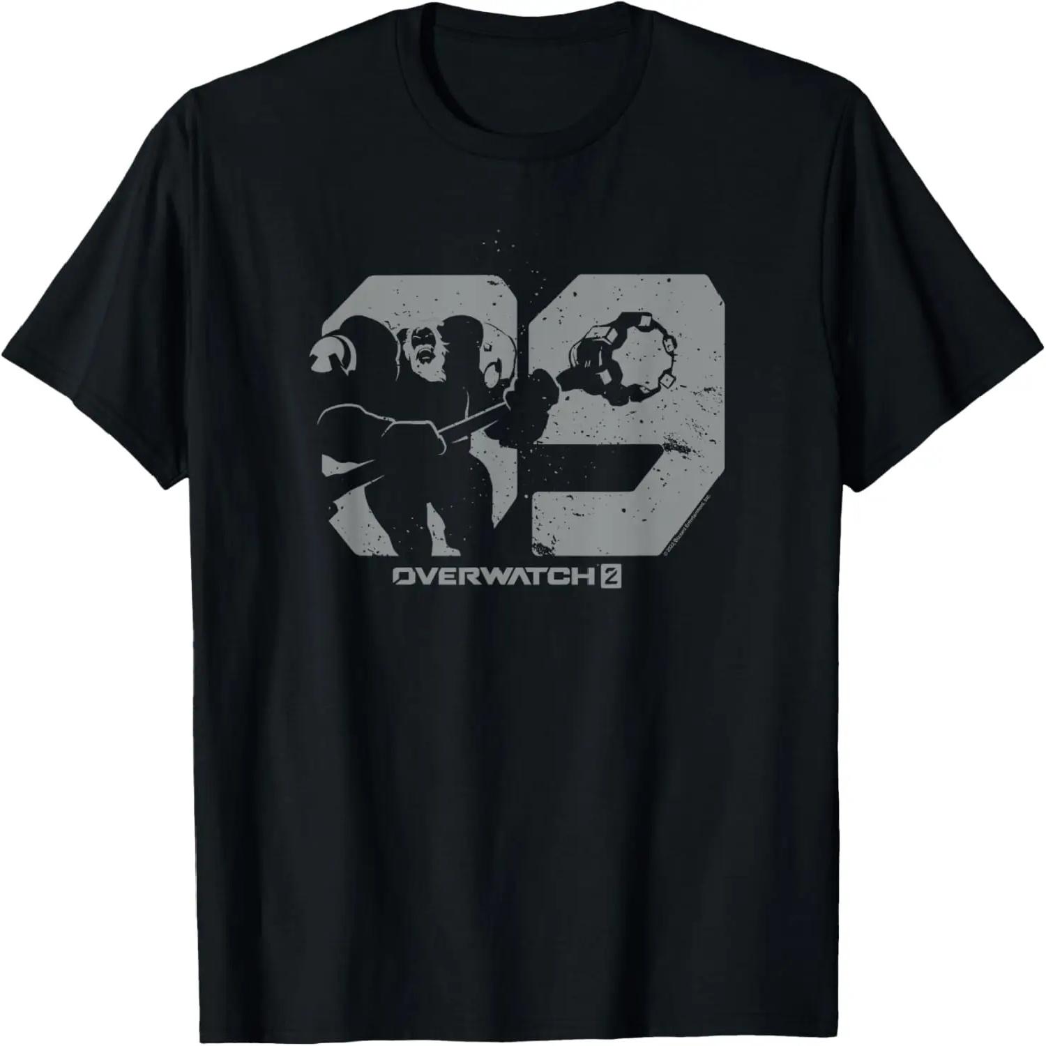 

Overwatch 2 Reinhardt Hammer 09 Collegiate T-Shirt S чёрный