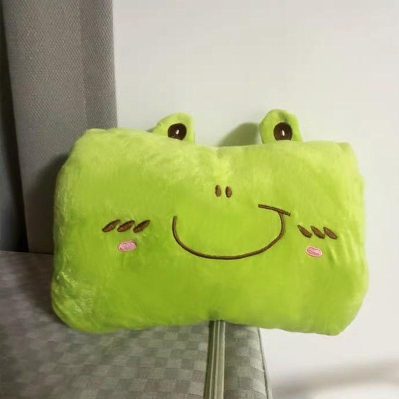Cute Animal Hand Warmer Plush Toy Pillow, Soft Stuffed Animal Nap Pillow, Perfect Gift for Kids