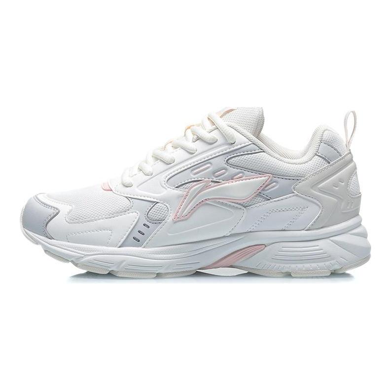 Li Ning Running Collection Slip Resistant Cushioning Abrasion Resistant Breathable Low Top Running Shoes Women's ARLQ012-5